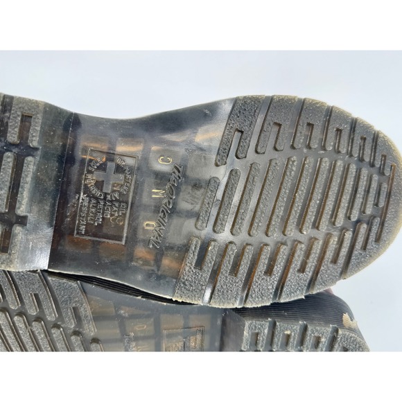 Dr Martens 2976 Faux Fur Lined Chelsea Boots Leather M 9 W 10 - Picture 8 of 12